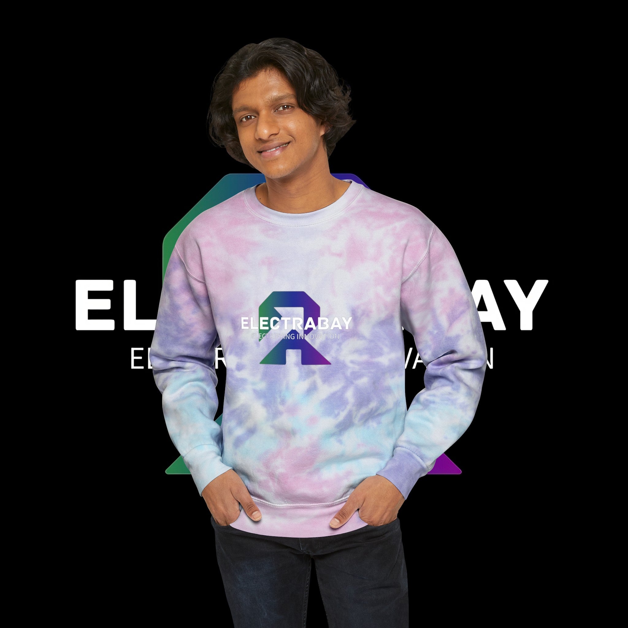 Electrabay - Unisex Tie-Dye Sweatshirt