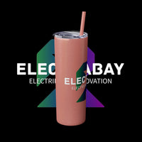 Electrabay - Skinny Tumbler with Straw, 20oz