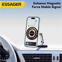 Magsafe - Wireless Car Charger/Phone Mount - 15W Fast Charging