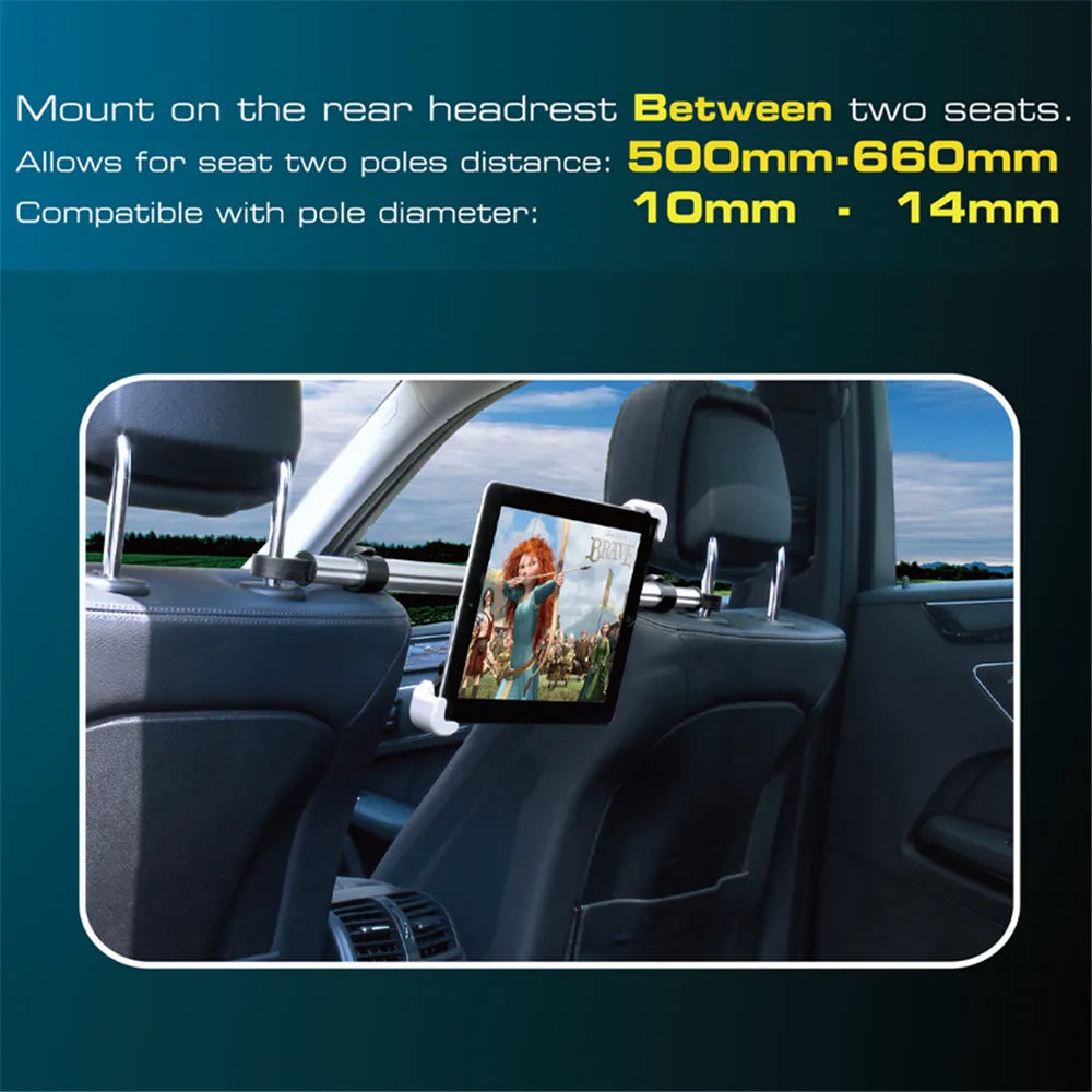 Tablet PC Car Back Seat Headrest Mount