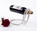 Floating Pearl Necklace Wine Rack