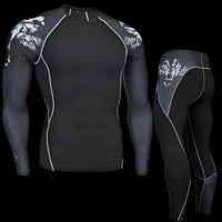 Men's Winter Thermal MMA Rash guard