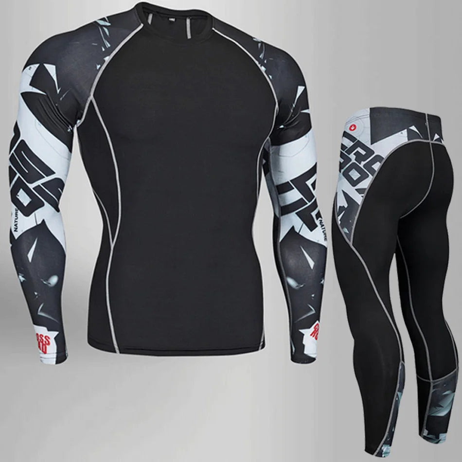 Men's Winter Thermal MMA Rash guard