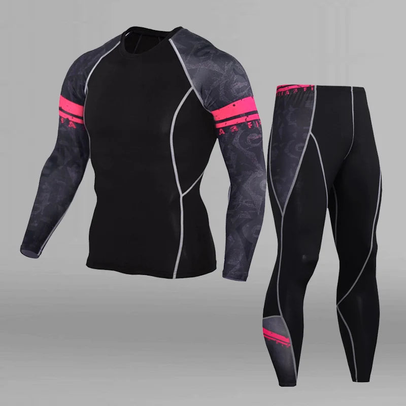 Men's Winter Thermal MMA Rash guard