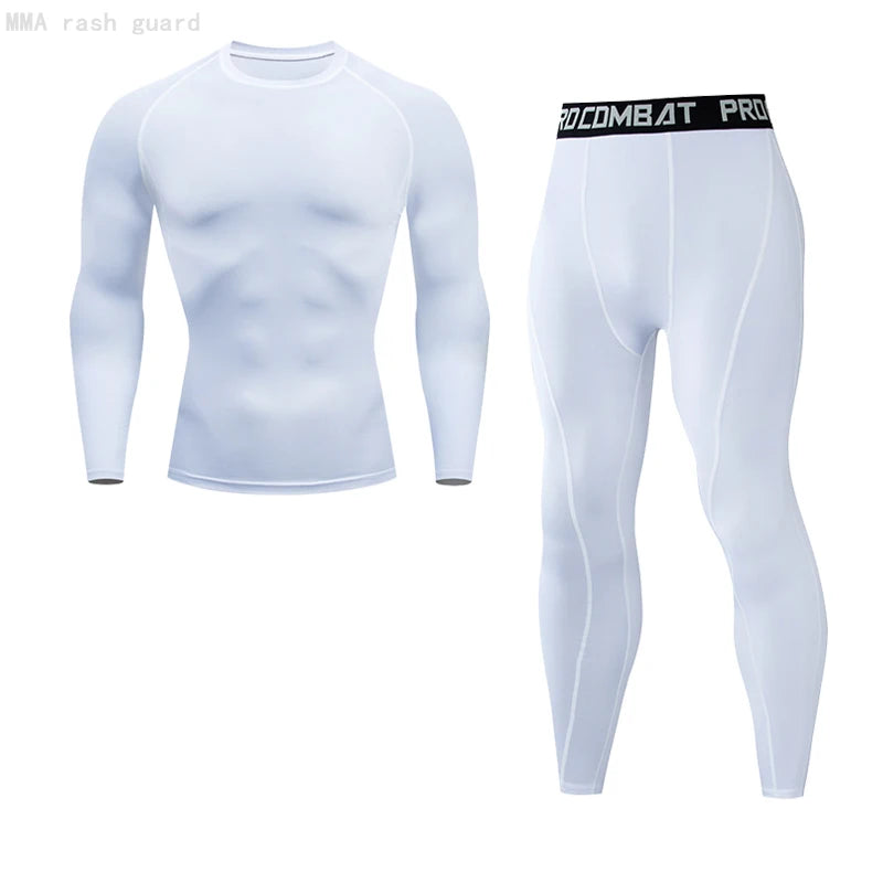 Men's Winter Thermal MMA Rash guard