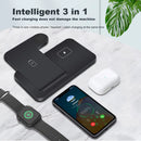 15W Fast Wireless Charger Dock Station 3in1