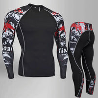 Men's Winter Thermal MMA Rash guard