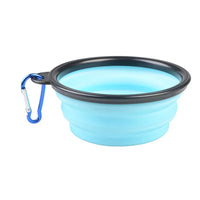 1000ml Large Collapsible Dog/Cat Folding Silicone Bowl