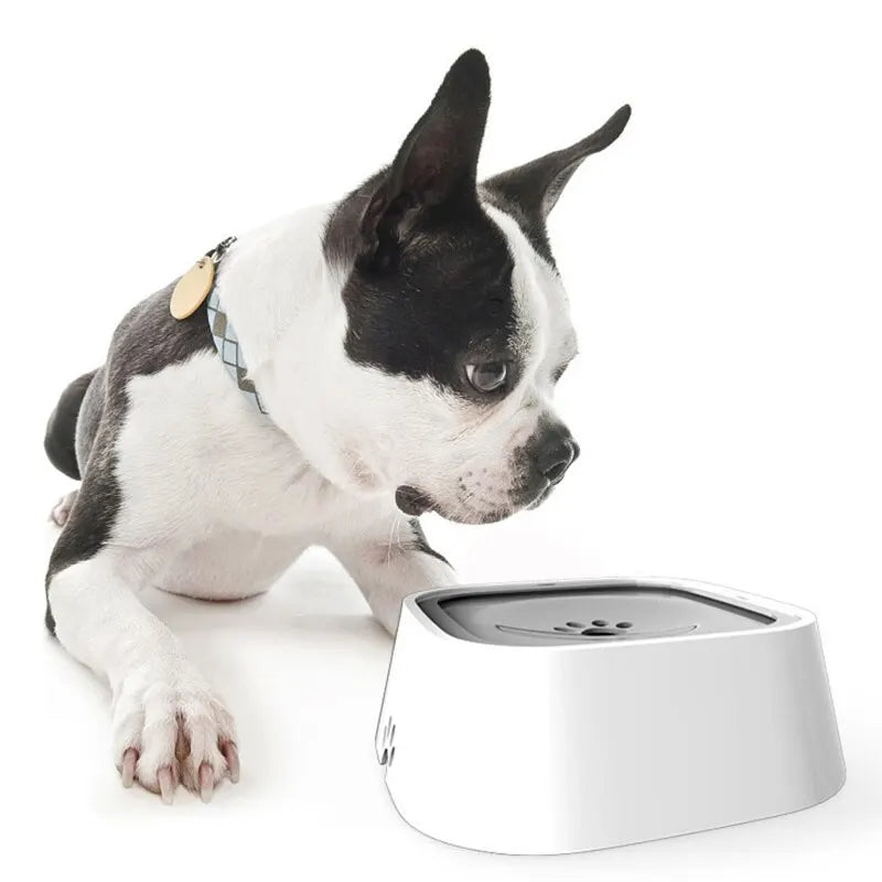 Dog/Cat Drinking Water Bowl, Floating Non-Wetting ,Anti-Overflow Water Feeding