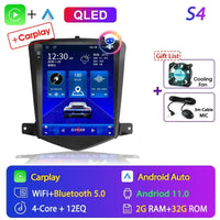 Chevrolet Cruze 2008-2014 Carplay Android 12 Car Radio