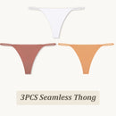 3PCS Seamless Thong Women