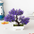 Artificial Plant Bonsai Plastic Small Tree Pot