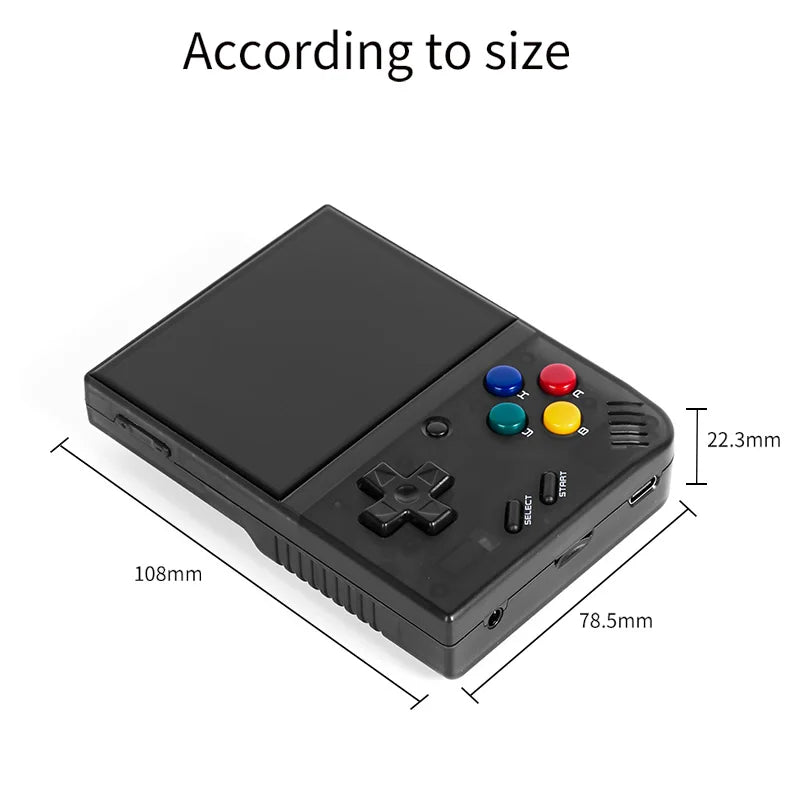 Portable Retro Handheld Game Console 3.5-inch IPS HD Screen