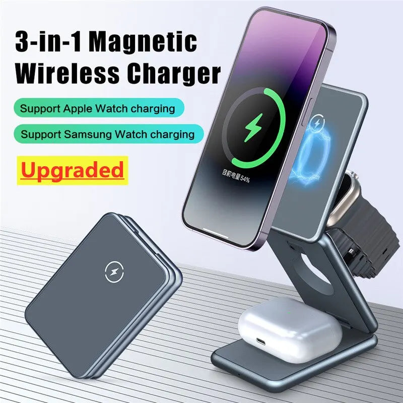 3 In 1 Magsafe Wireless Charger Stand