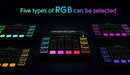 Gaming Audio Mixer,Streaming 4-Channel RGB Mixer with XLR Microphone Interface