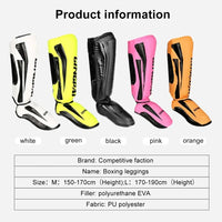 Kickboxing Leg Guard, Muay Thai Ankle Protector, Sparring MMA