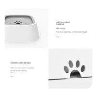 Dog/Cat Drinking Water Bowl, Floating Non-Wetting ,Anti-Overflow Water Feeding