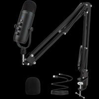 Professional USB Streaming Podcast PC Microphone