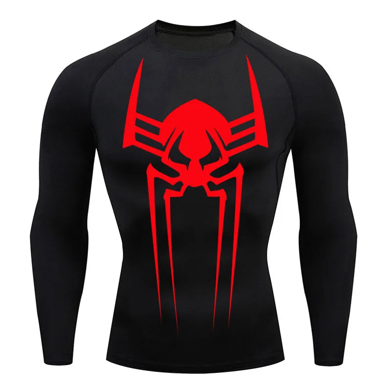 Men's Spider-Man Long/Short Sleeve Rash guard