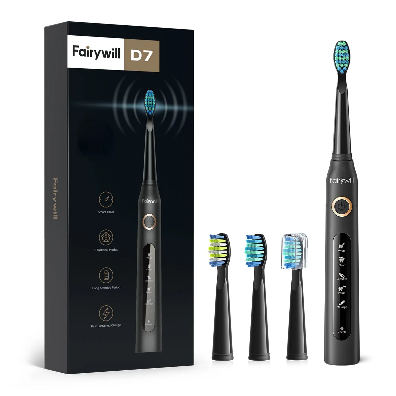 Charge FW-507 Rechargeable Waterproof Electronic Tooth Brush