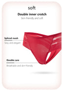 3PCS/Set Women Sexy Panties Low-waist Underwear Thong