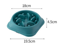 Pet Cat/Dog Slow Food Bowl