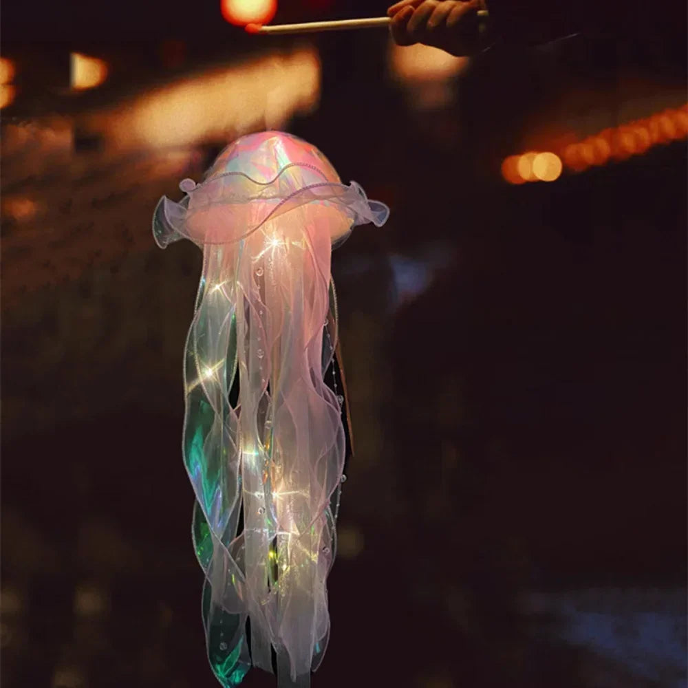 Jellyfish Lamp, Portable Flower Lamp, Atmosphere Decoration