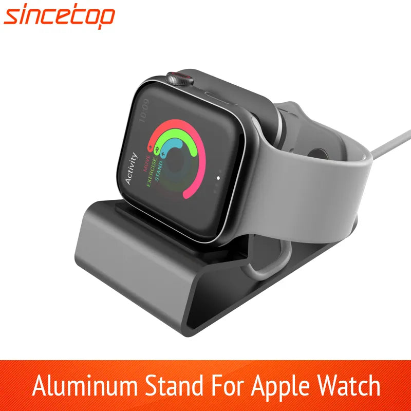 Aluminum Silicon -  Apple Watch Charging Stand