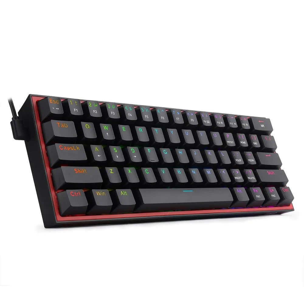 RGB USB Mini Mechanical Gaming Wired Keyboard