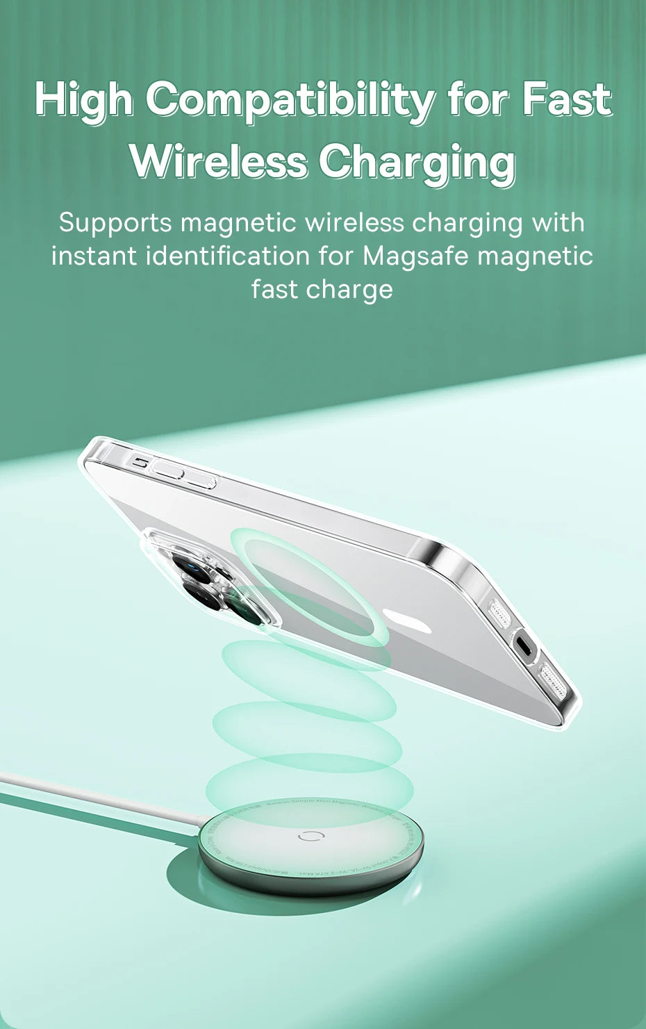 Magsafe Wireless Charging Case for iPhone