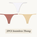 3PCS Seamless Thong Women