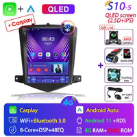 Chevrolet Cruze 2008-2014 Carplay Android 12 Car Radio