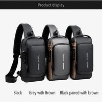 Men's Multifunction Anti-theft Shoulder Bag/Crossbody Travel Bag