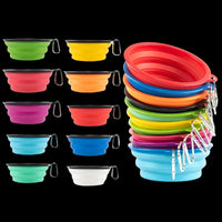 1000ml Large Collapsible Dog/Cat Folding Silicone Bowl