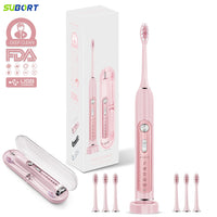 Super Sonic Electric Toothbrushes IPX7 Waterproof