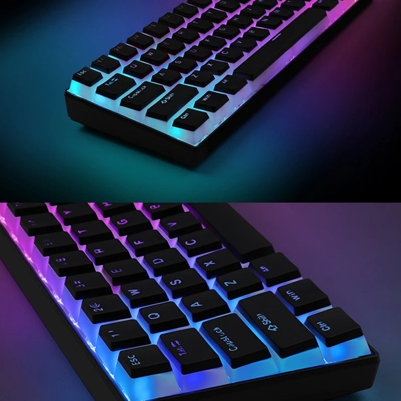 130 Key - Pudding Keycaps for Mechanical Keyboard Jelly RGB