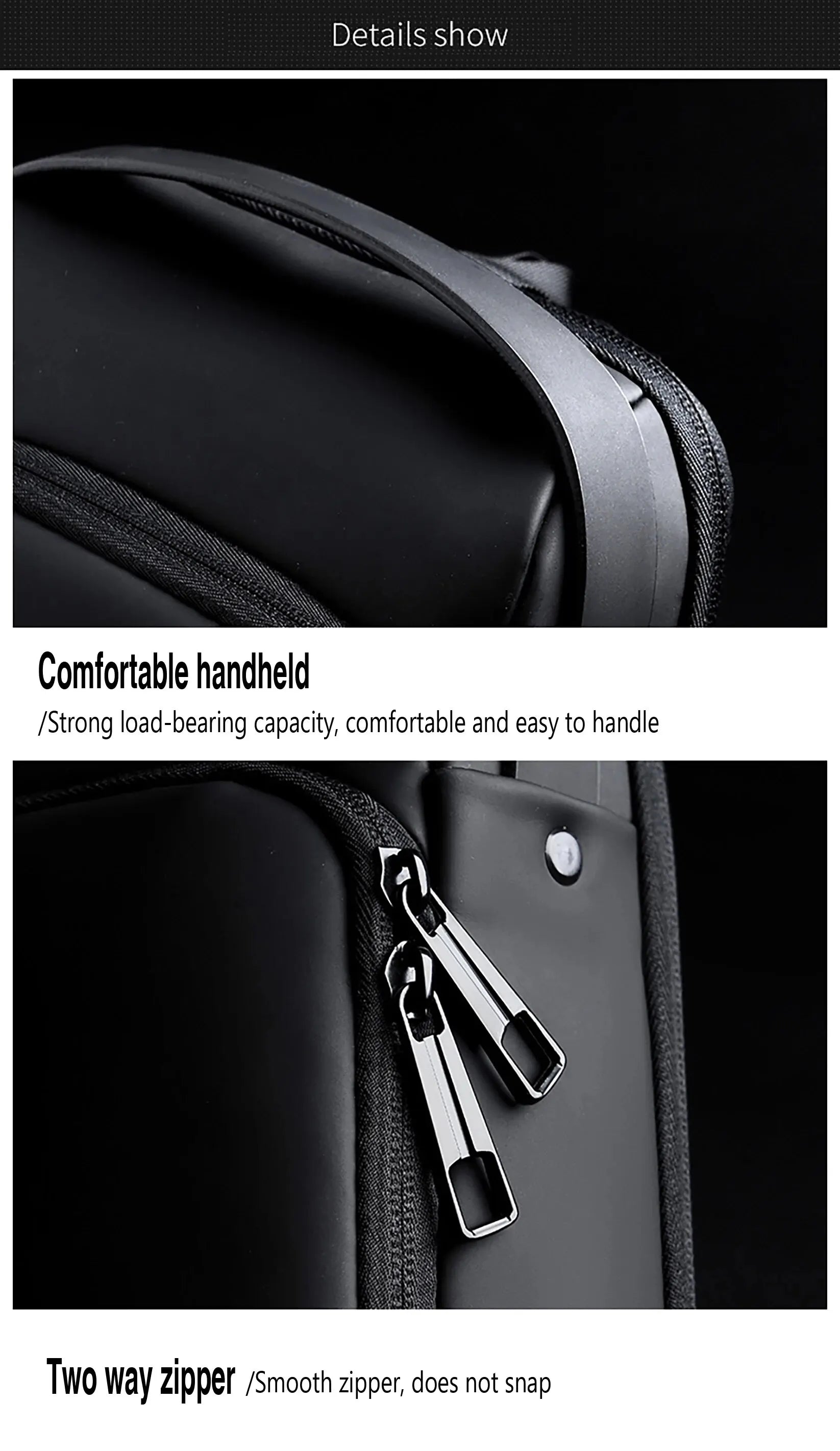 Men's Multifunction Anti-theft Shoulder Bag/Crossbody Travel Bag