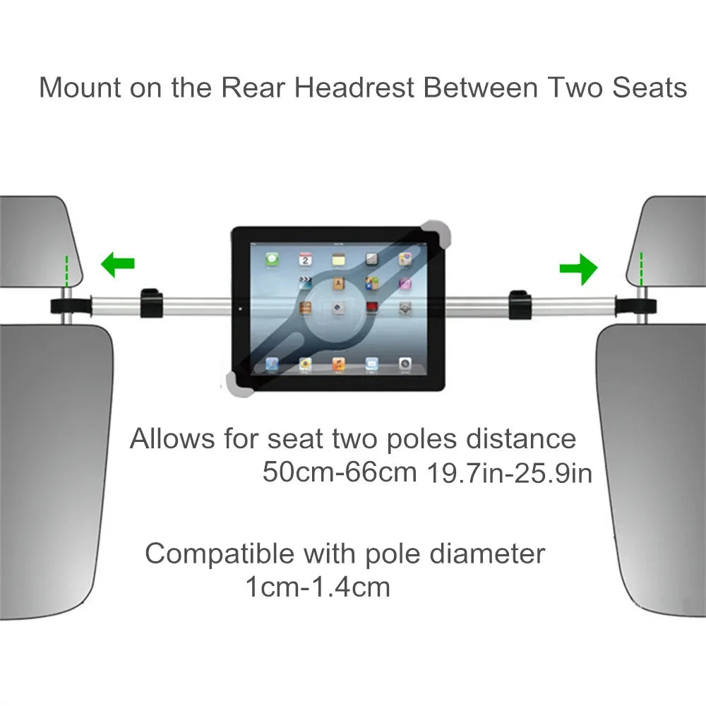 Tablet PC Car Back Seat Headrest Mount