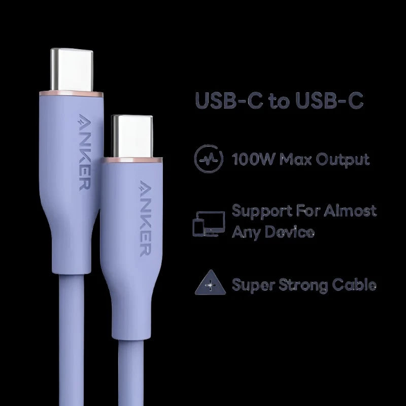 Anker PowerLine III Flow USB Type-C 100W PD