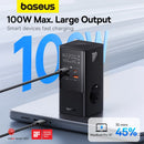 100W Fast USB Charger 6 in 1 Power Strip Desktop Charging Station