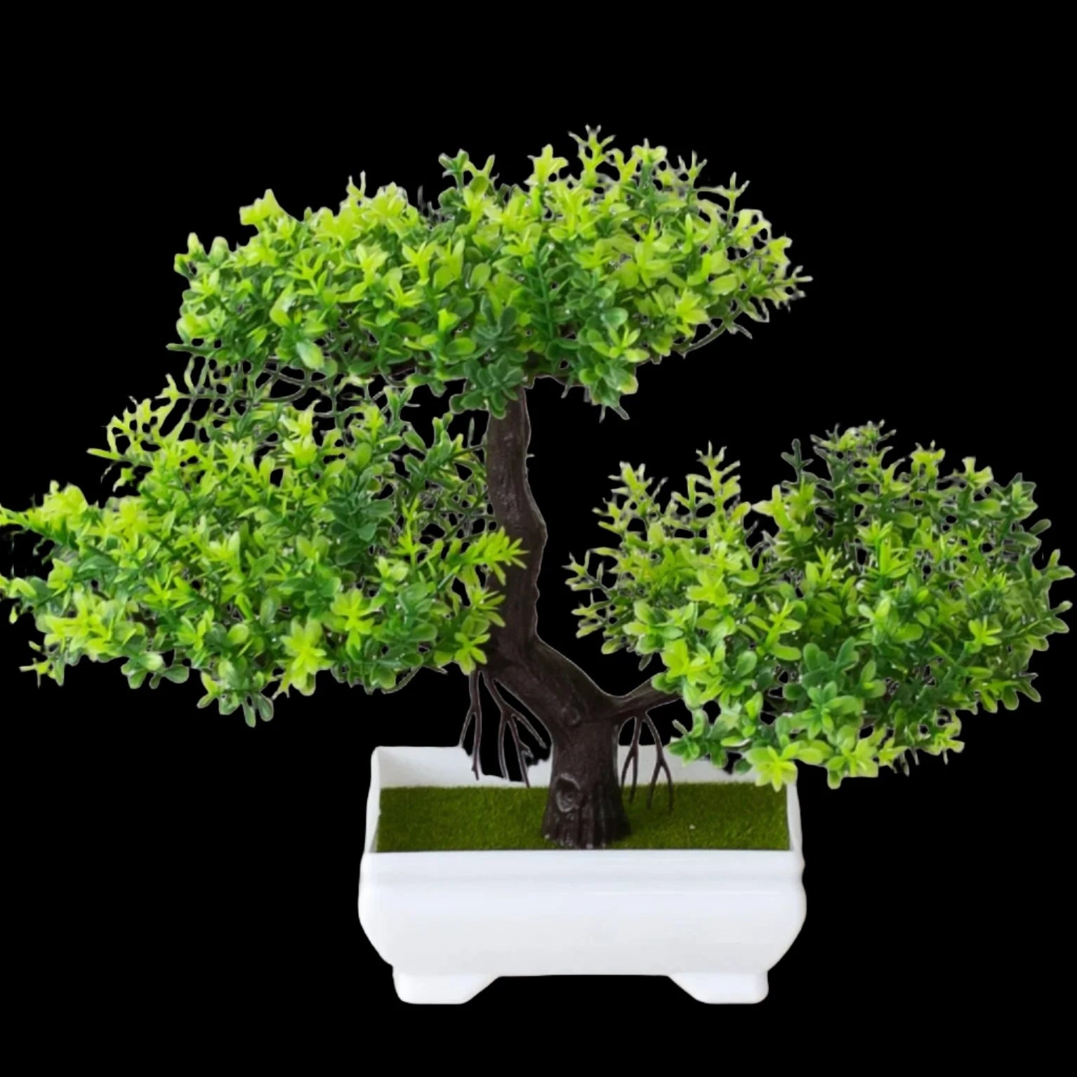 Artificial Plant Bonsai Plastic Small Tree Pot