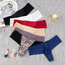 3PCS/Set Women Sexy Panties Low-waist Underwear Thong