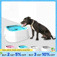 Dog/Cat Drinking Water Bowl, Floating Non-Wetting ,Anti-Overflow Water Feeding