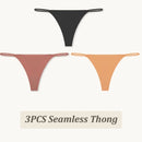 3PCS Seamless Thong Women