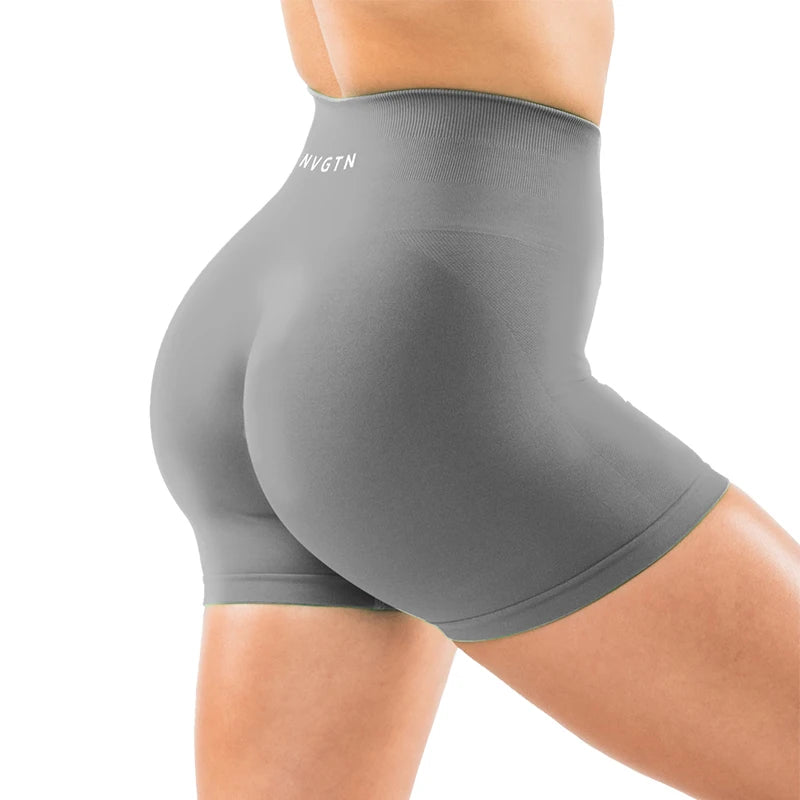 Spandex Amplify Short Seamless Workout Tights/Gym Wear