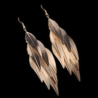 Leaf Drop Earrings