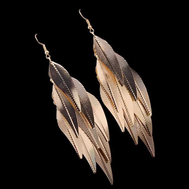 Leaf Drop Earrings