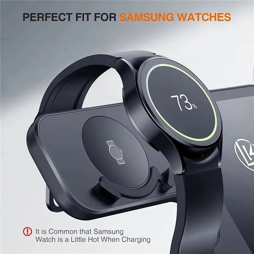 3 in 1 Wireless Charger Stand For Samsung S23 S22 S21 S20 Ultra Note Galaxy Watch 5 4 Active Buds 15W Fast Charging Dock Station