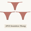 3PCS Seamless Thong Women