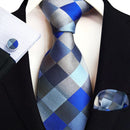 Royal Striped Paisley Silk Ties For Men Luxury